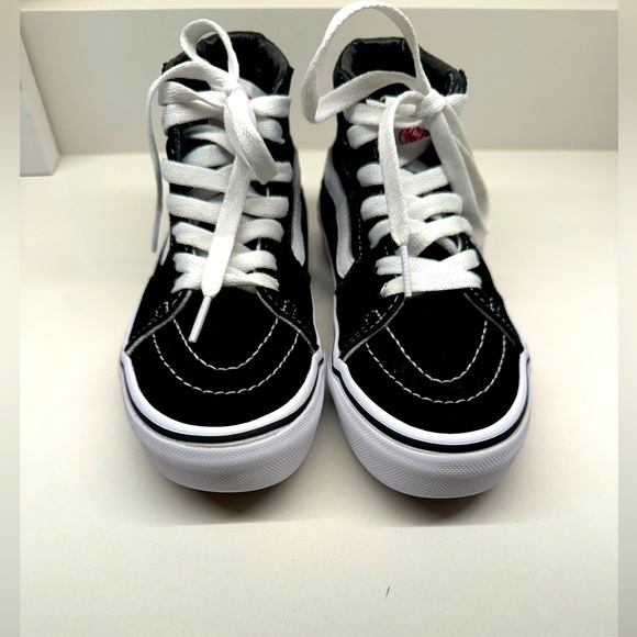 Vans Sk8-Hi black and white high tops size 13.5 - Picture 5 of 6